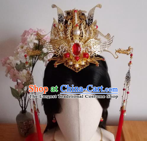 Traditional Chinese Classical Phoenix Coronet Hairpins Ancient Hanfu Hair Accessories for Women