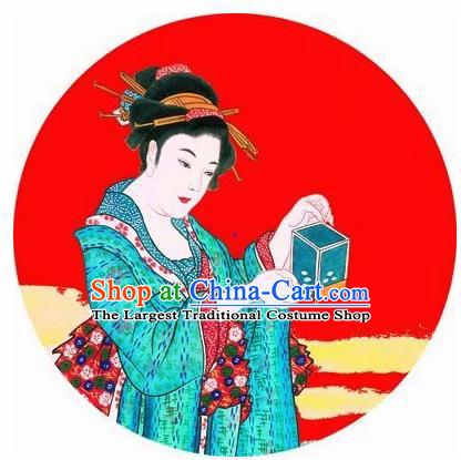 Japanese Handmade Printing Kimono Geisha Red Oil Paper Umbrella Traditional Dance Umbrellas