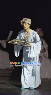 Chinese Impression of Suzhou Ancient Scholar Clothing Stage Performance Dance Costume for Men