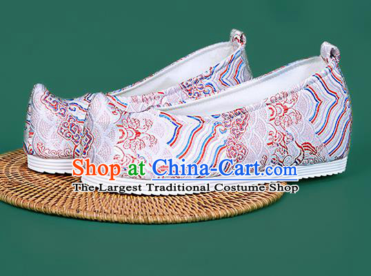 Chinese National Brocade Shoes Traditional Hanfu Shoes Princess Shoes Opera Shoes for Women