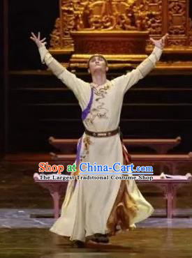 Nostalgia Is A Disease Chinese Ancient Qing Dynasty Emperor Clothing Stage Performance Dance Costume for Men