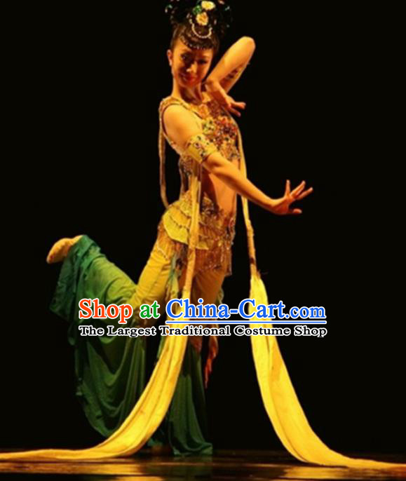 Traditional Chinese Classical Dance Costume China Ancient Flying Apsaras Dance Dress for Women