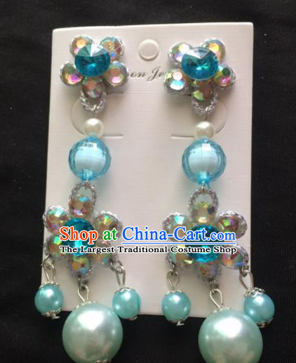 Asian Chinese Beijing Opera Jewelry Accessories Earrings for Women