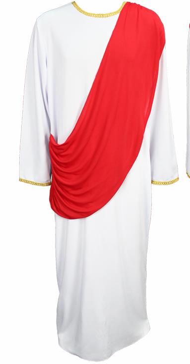 Traditional Roman Toga Costume Ancient Rome Senator Clothing for Men