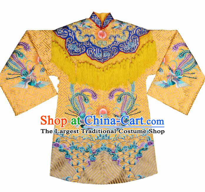 Professional Chinese Traditional Beijing Opera Costume Ancient Queen Embroidered Dress for Adults