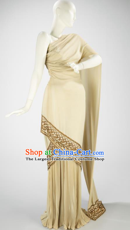 Traditional Greek Peplos Costume Ancient Greece Goddess Dress for Women