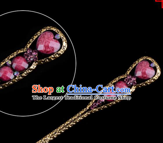 Chinese Beijing Opera Diva Hair Accessories Ancient Peri Hairpins for Women