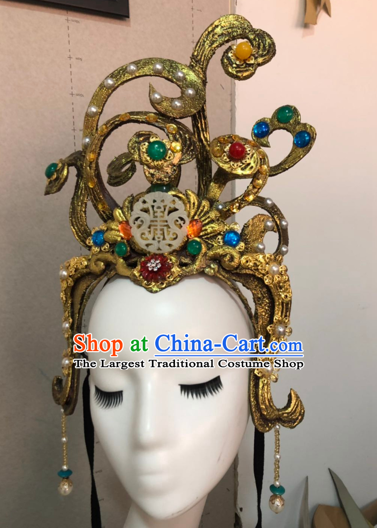 Chinese Classical Flying Angel Fei Tian Handmade Hair Jewelry