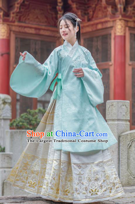 Chinese Ancient Princess Hanfu Dress Traditional Ming Dynasty Palace Historical Costume for Women