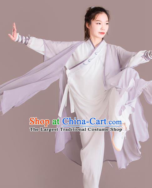 Chinese Traditional Kung Fu Costume Martial Arts Competition Tai Chi Clothing for Women