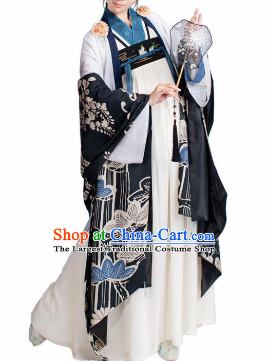 Chinese Traditional Cosplay Princess Costume Ancient Tang Dynasty Hanfu Dress for Women