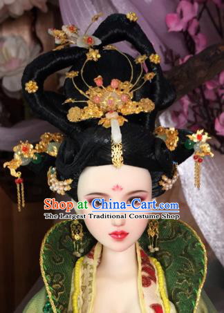 Chinese Tang Dynasty Empress Headwear Phoenix Coronet Traditional Palace Hair Accessories for Women