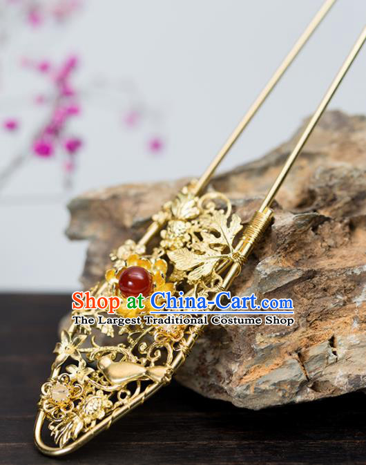 Chinese Handmade Hanfu Hairpins Ancient Princess Hair Accessories Headwear for Women