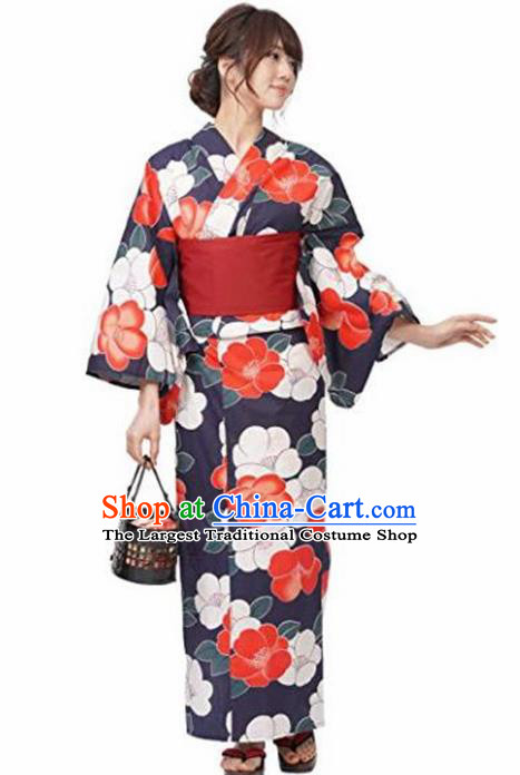 Traditional Japanese Classical Formal Kimono Asian Japan Costume Geisha Yukata Dress for Women