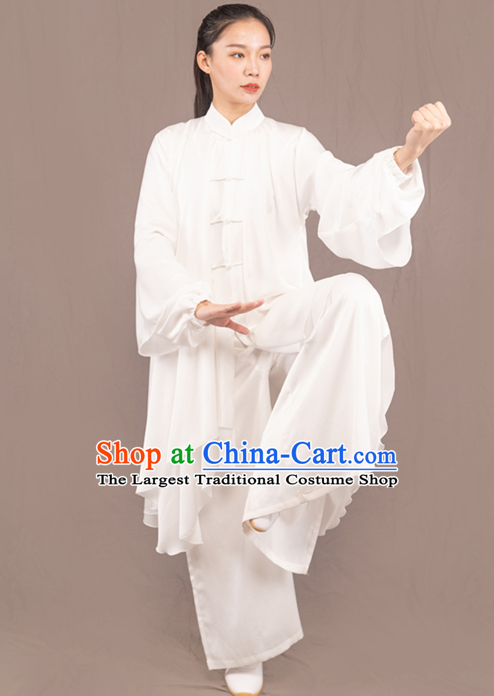 Top Chinese Traditional Competition Championship Professional Tai Chi Uniforms Taiji Kung Fu Wing Chun Kungfu Tai Ji Sword Gong Fu Master Clothing Suits Clothes Complete Set