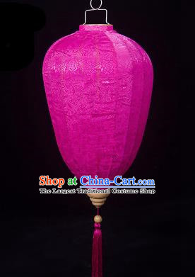 Handmade Traditional Chinese Lantern Ceiling Lamp Rosy Lanterns New Year Lantern