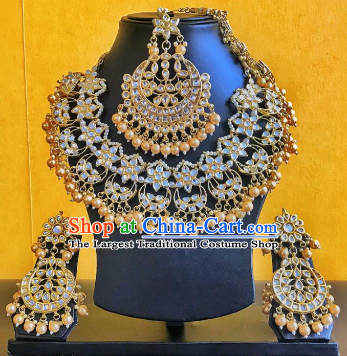 South Asian India Traditional Jewelry Accessories Asia Indian Bollywood Headwear for Women