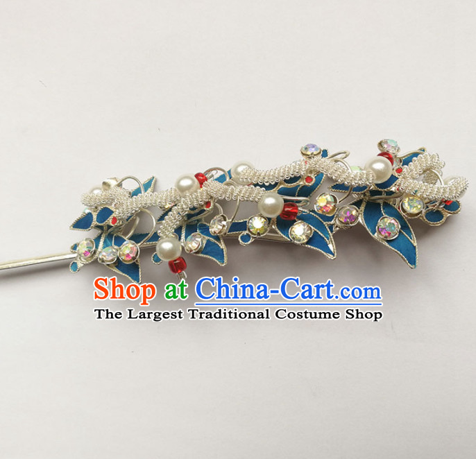 Chinese Ancient Queen Court Hairpins Traditional Beijing Opera Diva Hair Accessories for Adults