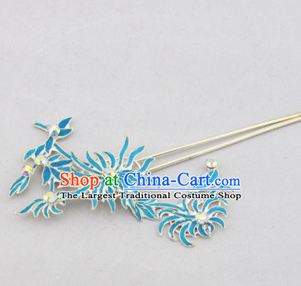 Chinese Ancient Court Princess Chrysanthemum Hairpins Traditional Beijing Opera Diva Hair Accessories for Adults