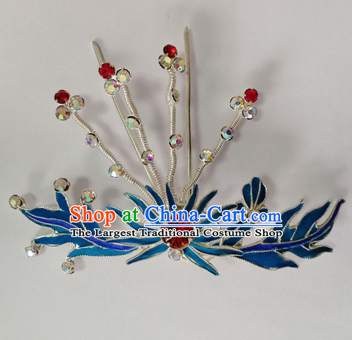 Chinese Ancient Princess Hairpins Palace Hair Clip Traditional Beijing Opera Diva Court Hair Accessories for Adults