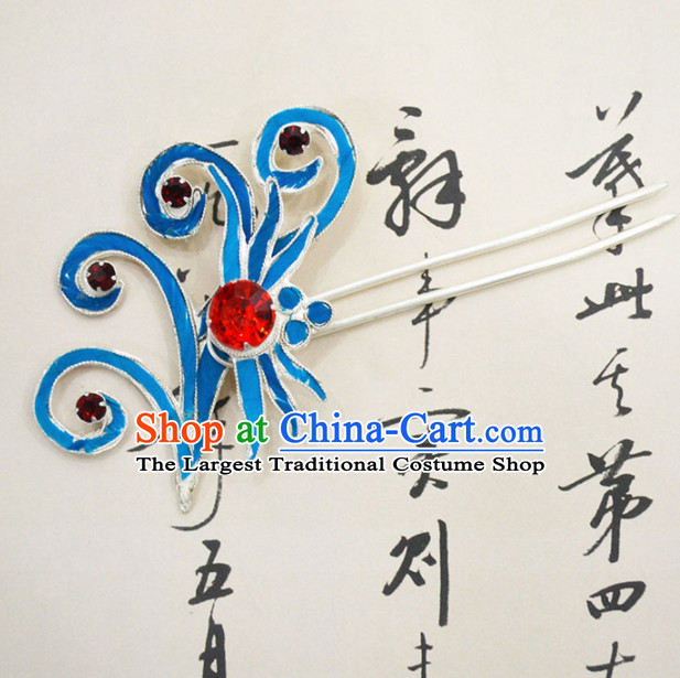 Chinese Ancient Princess Hairpins Palace Hair Clip Traditional Beijing Opera Diva Court Hair Accessories for Adults