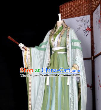 Customized Chinese Cosplay Swordsman Shen Qingqiu Costume Ancient Drama Childe Clothing for Men