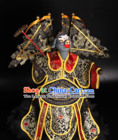 Traditional Chinese Handmade Marshal Tian Peng Puppet Marionette Puppets String Puppet Wooden Image Arts Collectibles