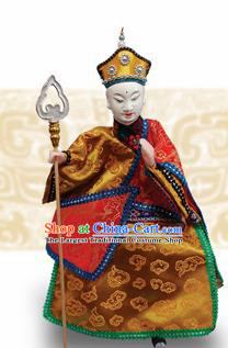 Chinese Traditional Monk Tang Marionette Puppets Handmade Puppet String Puppet Wooden Image Arts Collectibles