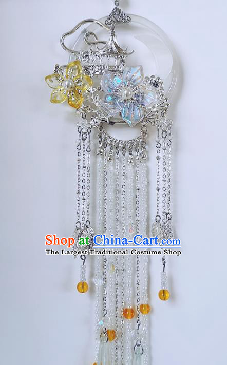 Chinese Ancient Princess Waist Accessories Traditional Hanfu Tassel Pendant for Women