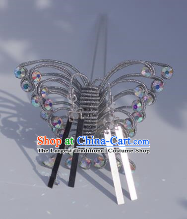 Japanese Geisha Kimono Butterfly Hairpins Traditional Yamato Hair Accessories for Women