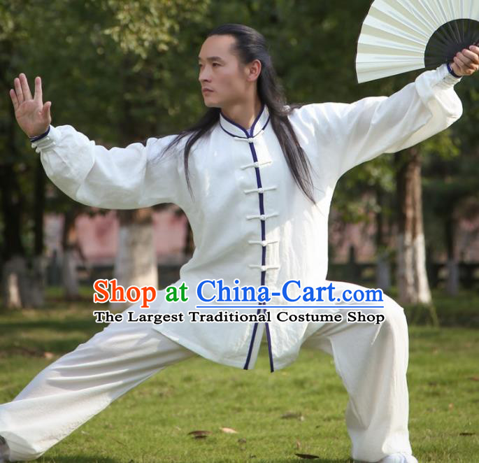 Chinese Traditional Martial Arts Costumes Kung Fu Tai Chi Competition Clothing for Men