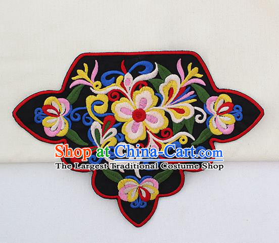 Chinese Ancient Handmade Embroidered Patch Traditional Embroidery Appliqu Craft for Women