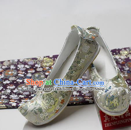 Traditional Chinese Blood Stained Shoes Handmade Hanfu Shoes Ancient Princess Shoes for Women