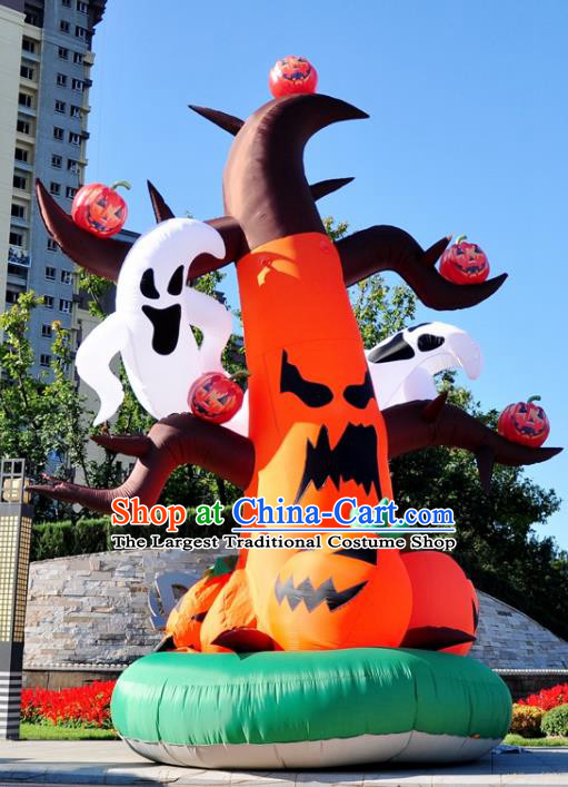 Large Halloween Inflatable Pumpkin Models Ghost Tree Inflatable Arches