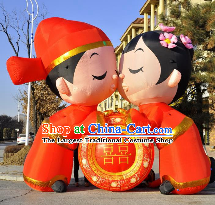 Large Chinese Wedding Inflatable Archway Product Models New Year Inflatable Arches