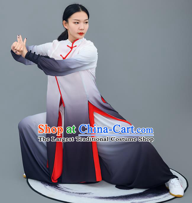 Chinese Traditional Tai Chi Training Costumes Martial Arts Performance Outfits for Women