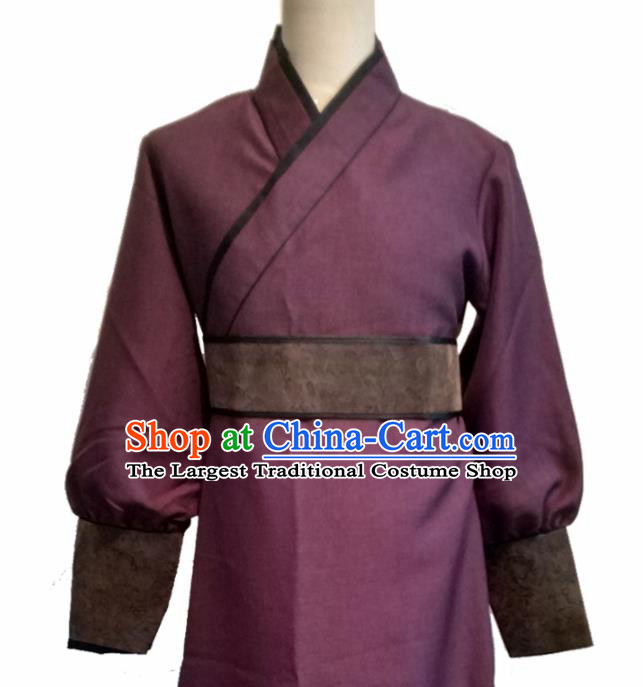 Chinese Ancient Ming Dynasty Civilian Clothing Traditional Ancient Swordsman Costumes for Men