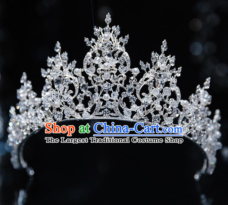 Top Grade Bride Royal Crown Wedding Hair Accessories for Women