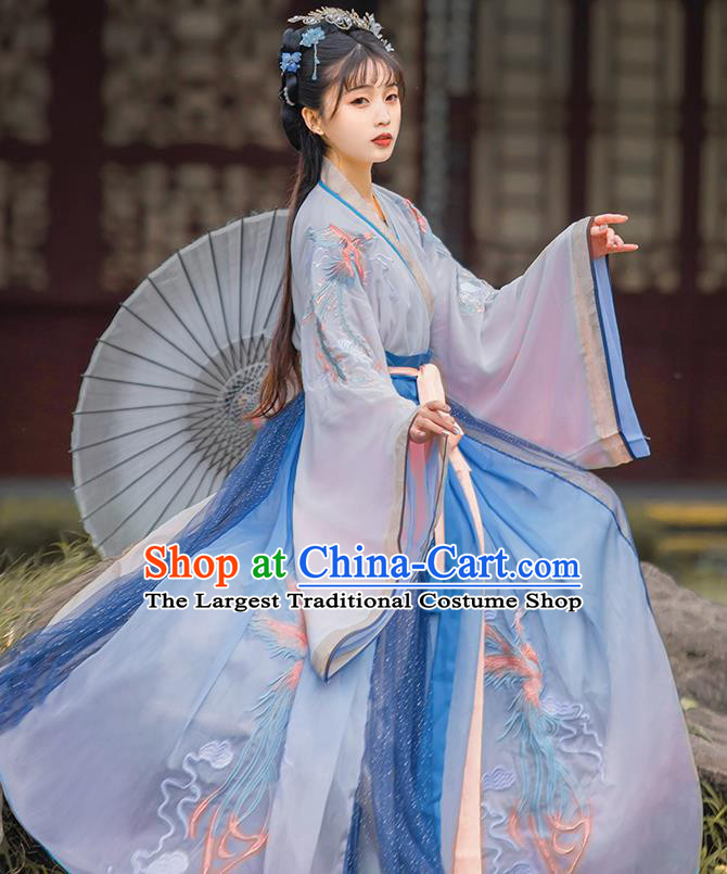 China Ancient Noble Lady Dress Traditional Jin Dynasty Court Princess Historical Costumes Hanfu Apparels