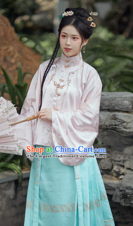 China Ancient Royal Princess Costumes Traditional Ming Dynasty Noble Female Apparels Patrician Clothing