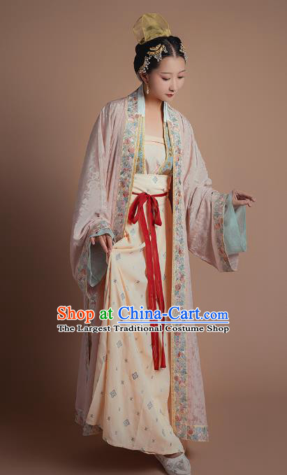 Ancient China Song Dynasty Historical Costumes Traditional Court Hanfu Imperial Consort Clothing