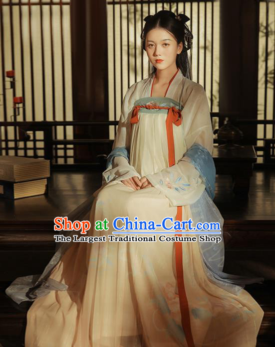 Chinese Ancient Princess Hanfu Dress Traditional Song Dynasty Nobility Lady Costumes for Women