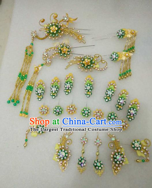 Chinese Traditional Peking Opera Hairpins Handmade Beijing Opera Diva Hair Accessories for Women