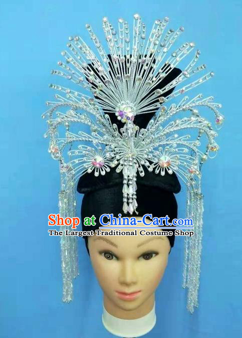 Chinese Traditional Peking Opera Princess Phoenix Hairpins Handmade Beijing Opera Diva Hair Accessories for Women