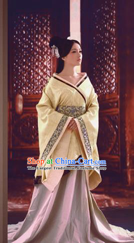 Chinese Ancient Royal Infanta Hanfu Dress Traditional Han Dynasty Imperial Consort Costumes for Women