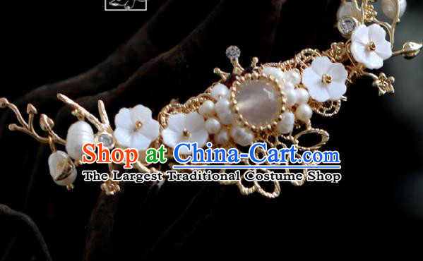 Chinese Handmade Tang Dynasty Princess Hairpins Ancient Hanfu Hair Accessories for Women