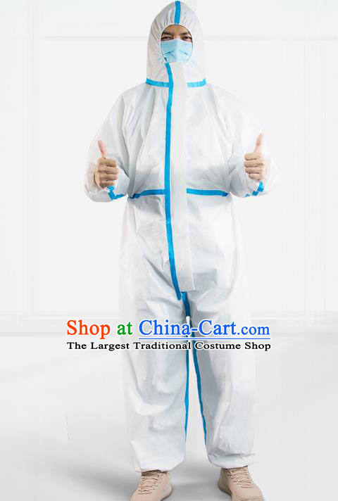 Medical Grade Isolation Clothing to Avoid Coronavirus Nonwoven Protection Suit