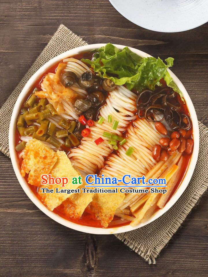 China Liuzhou River Snails Rice Noodle Luo Jiuxiang Rice Noodles Guangxi Famous Local Food