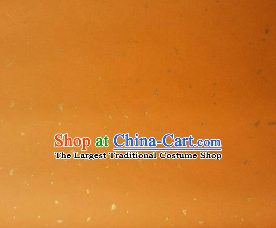 Chinese Traditional Calligraphy Orange Xuan Paper Handmade The Four Treasures of Study Writing Art Paper