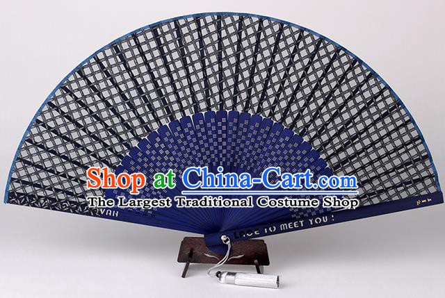 Traditional Chinese Handmade Silk Folding Fan China Bamboo Fan Oriental Fan